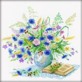 M096 Букет синих васильков (Blue Cornflower Bouquet), RTO