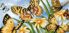 65055 Виньетка с бабочками (Butterfly Vignette), Dimensions