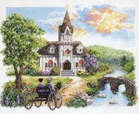 03227 Деревенская церковь (Country Church), Dimensions