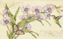35237 Орхидеи и колибри (Orchids and Hummingbird), Dimensions