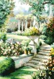446 Цветочный сад, Алмазная Мозаика