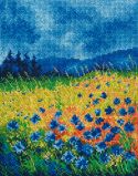 M625 Синие, как небо васильки (Skyblue cornflowers), RTO
