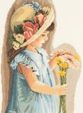 PN-0008308 Девушка с цветочной шляпой (Girl With The Flowered Hat), Lanarte