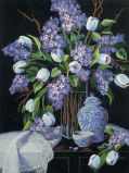 01529 Сирень и кружева (Lilacs and Lace), Dimensions
