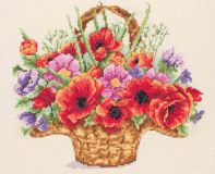 PCE898 Цветы в корзине (Floral Basket), Anchor