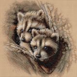 35253 Два малыша-енота (Two Racoon Cubs), Dimensions