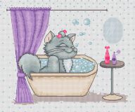 B1032 Кошка в ванной, Luca-S