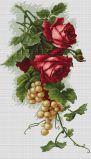 B2229 Красные розы с виноградом, Luca-S