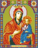 2010 Икона "Иверская Богородица", Алмазная Мозаика