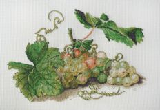06.001.18 Ветка винограда по рисунку Ф. Толстого, Марья Искусница