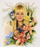 PN-0008223 Весенняя цветочная девушка (Spring flower girl), Lanarte
