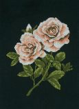 PN-0008337 Розы на черном (Roses on black), Lanarte
