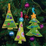 72-08169 Набор ёлочных игрушек (Cheery Trees Ornaments), Dimensions