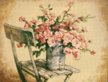 35187 Розы на белом стуле (Roses on white chair), Dimensions