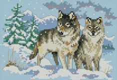 06800 Пара волков (A Pair of Wolves), Dimensions