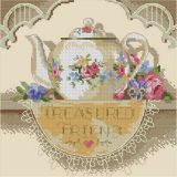 06904 Кружевной чайник (Treasured Friend Teapot), Dimensions