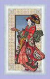 ЯМ-0709 Девушка в красном кимоно, PANNA