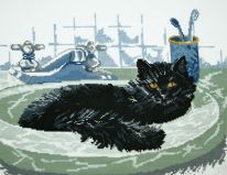 647 Черный кот, Овен