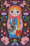 1323 Матрёшка с курочкой, Алмазная Мозаика