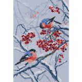 M578 Рябиновые снегири (Bullfinches in rowanberries), RTO