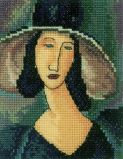 EH336 Портрет женщины  в шляпе (Portrait of girl), RTO